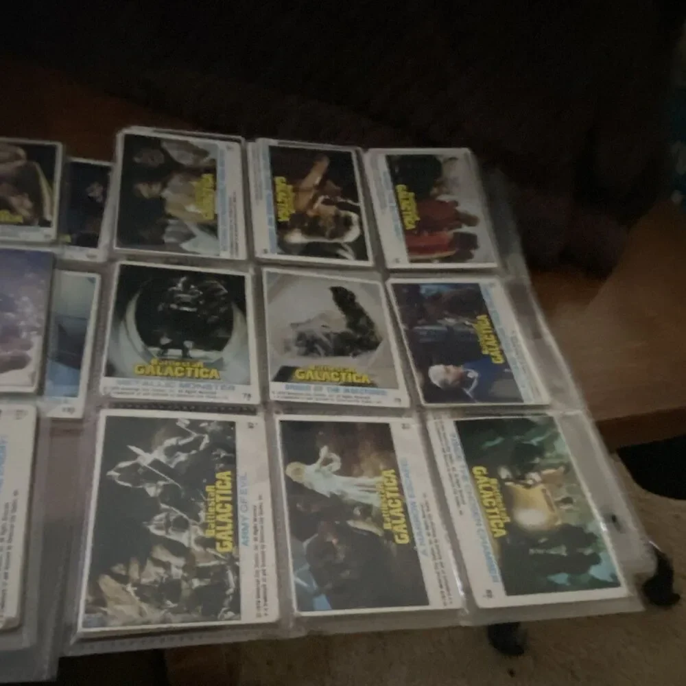 Battlestar Galactica Topps 1978 Non-Sport Trading Cards Lot 36 Base Set